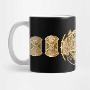 winged eagle world heavyweight championship belt Mug